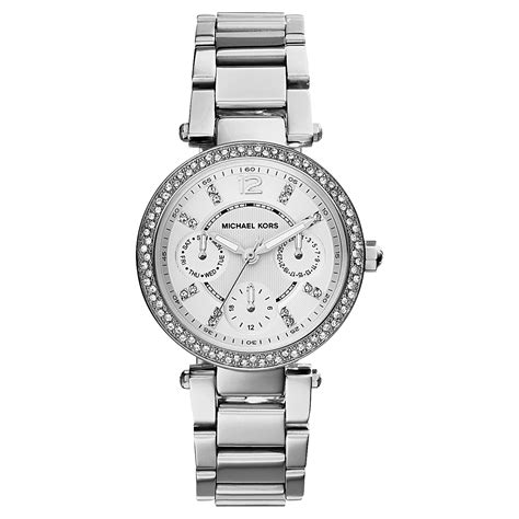 michael kors silver watch|michael kors access watch silver.